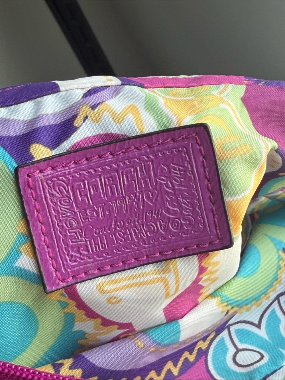 Coach Poppy Packable Shopping Tote NWOT - Picture 6 of 11